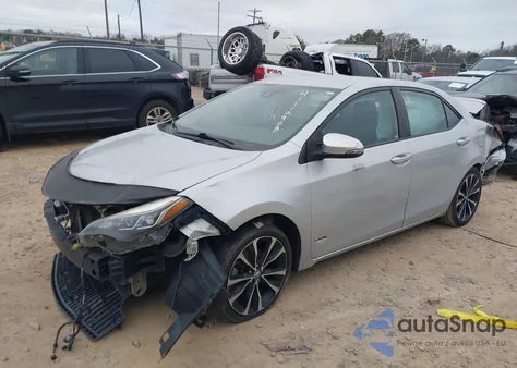 2017 Toyota Corolla Se from USA, damaged, VIN 2T1BURHE4HC819399